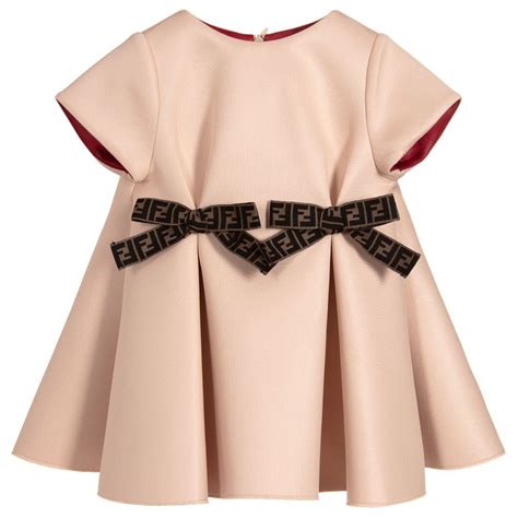 fendi pink dress baby|fendi kids shop online.